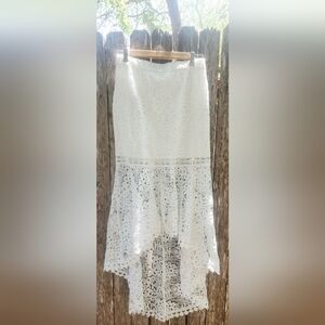 Two Sisters The Label Celine Fishtail Crotchet Skirt
